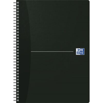 Oxford Smart Black Spiralbog A4 Linjeret Oxford Smart Black Spiralbog A4 Linjeret