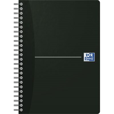 Oxford Smart Black Spiralbog A5 Linjeret Oxford Smart Black Spiralbog A5 Linjeret