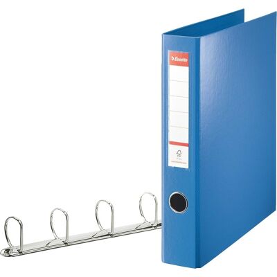 Esselte Ringbind A4+ 4dr Ryg 63mm Blå Esselte Ringbind A4+ 4dr Ryg 63mm Blå