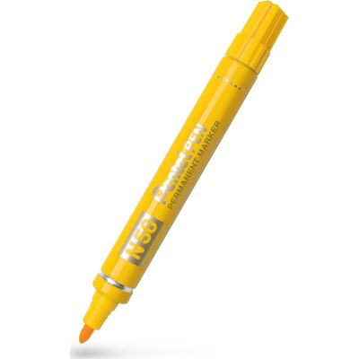 Pentel N50 Permanent Marker Rund Gul Pentel N50 Permanent Marker Rund Gul