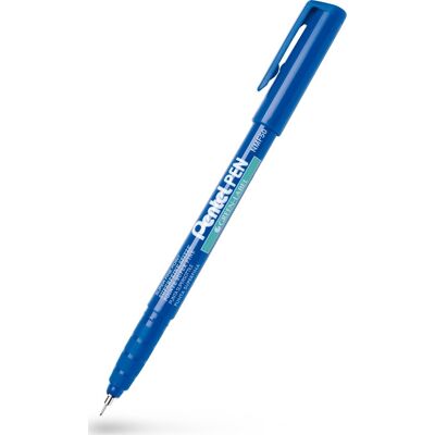 Pentel Nmf50 Permanant Marker Sf Blå Pentel Nmf50 Permanant Marker Sf Blå