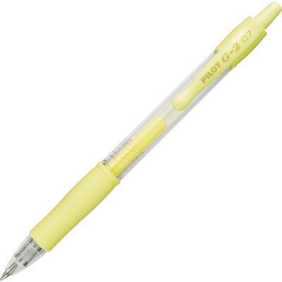 Pilot G-2 Rollerpen M Pastel Gul Pilot G-2 Rollerpen M Pastel Gul