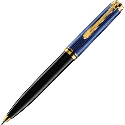 Pelikan Souverän 600 Kuglepen, Black/blue Pelikan Souverän 600 Kuglepen, Black/blue