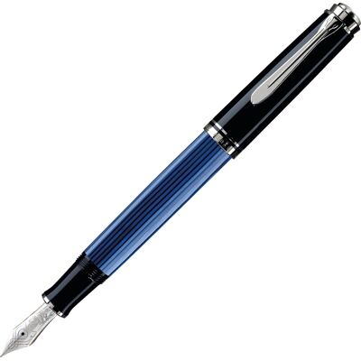 Pelikan Souverän 805 Fyldepen, Ef, Black/blue Pelikan Souverän 805 Fyldepen, Ef, Black/blue