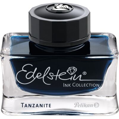 Pelikan Edelstein Blæk, 50 Ml, Tanzanite Pelikan Edelstein Blæk, 50 Ml, Tanzanite