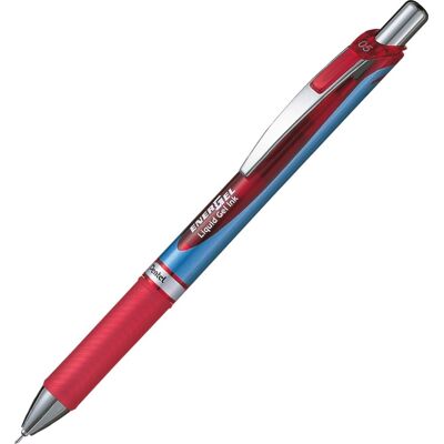 Pentel Energel Bln75 Rollerpen 0,5 Rød Pentel Energel Bln75 Rollerpen 0,5 Rød