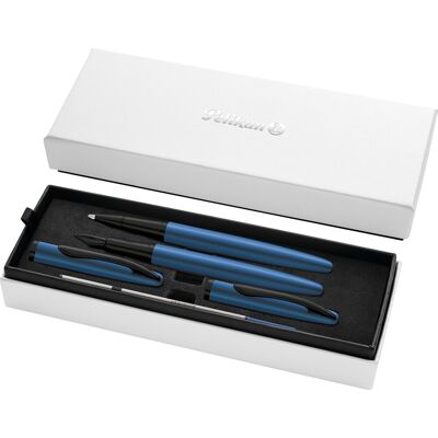 Pelikan Jazz N. Elegance Sæt, Fyl/rol, Aquamarin Pelikan Jazz N. Elegance Sæt, Fyl/rol, Aquamarin