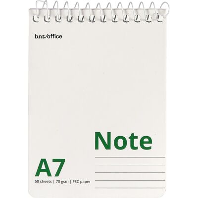Office Spiralblok A7 Linjeret Office Spiralblok A7 Linjeret