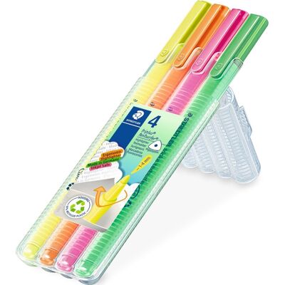 Staedtler Triplus Highlighter 4 Farver Staedtler Triplus Highlighter 4 Farver