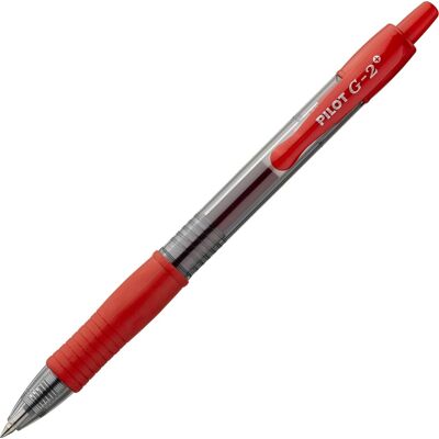 Pilot G-2+ Rollerpen F Rød Pilot G-2+ Rollerpen F Rød