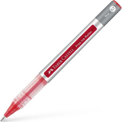 Faber-Castell Free Ink Rollerpen Ef Rød Faber-Castell Free Ink Rollerpen Ef Rød