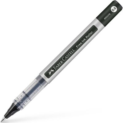 Faber-Castell Free Ink Rollerpen F Sort Faber-Castell Free Ink Rollerpen F Sort