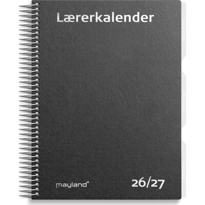 Mayland 26/27 Lærerkalender, Sort Mayland 26/27 Lærerkalender, Sort
