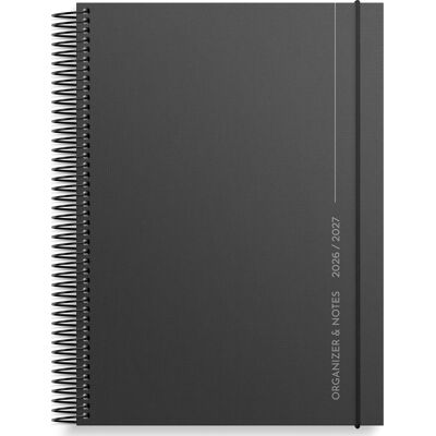 Mayland 26/27 Kalender, Organizer & Notes, Sort Mayland 26/27 Kalender, Organizer & Notes, Sort