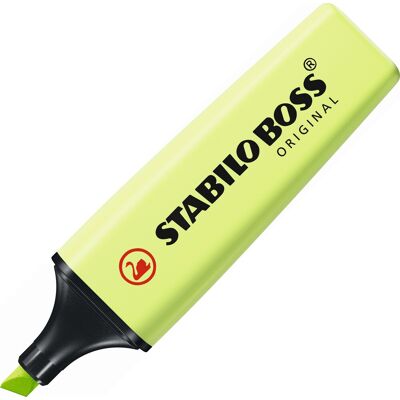 STABILO Boss Pastel Markør - Limette - 1 Stk - Markør STABILO Boss Pastel Markør - Limette - 1 Stk - Markør