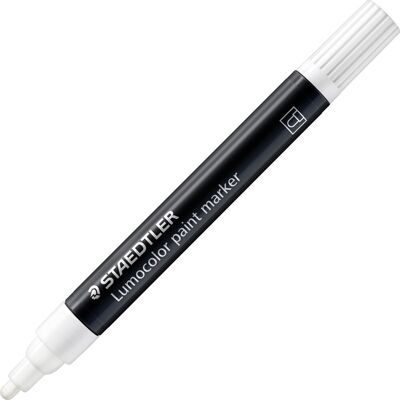 Staedtler 349 Paintmarker, Hvid Staedtler 349 Paintmarker, Hvid