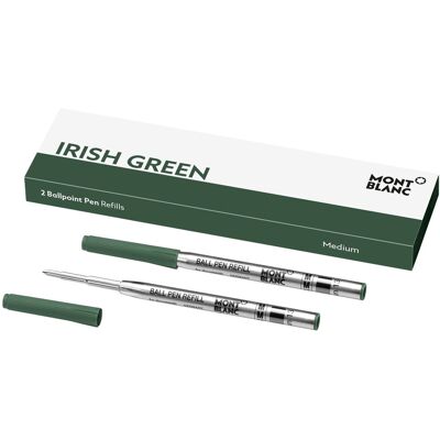 Montblanc Refill, Kuglepen, M, 2 Stk., Grøn Montblanc Refill, Kuglepen, M, 2 Stk., Grøn