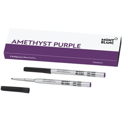 Montblanc Refill, Kuglepen, M, 2 Stk., Lilla Montblanc Refill, Kuglepen, M, 2 Stk., Lilla