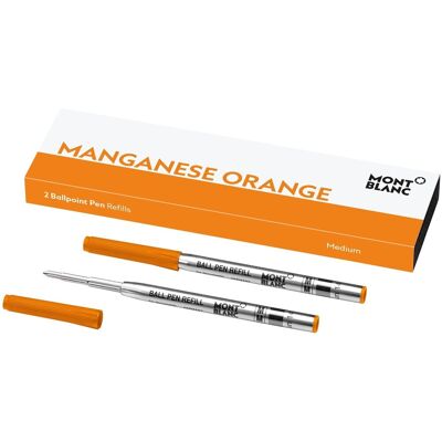 Montblanc Refill, Kuglepen, M, 2 Stk., Orange Montblanc Refill, Kuglepen, M, 2 Stk., Orange