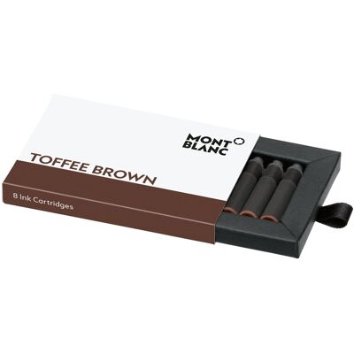 Montblanc Refill, Fyldepen, 8 Stk., Toffee Brown Montblanc Refill, Fyldepen, 8 Stk., Toffee Brown