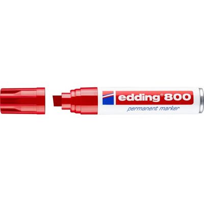 Edding 800 Permanent Marker Rød Edding 800 Permanent Marker Rød