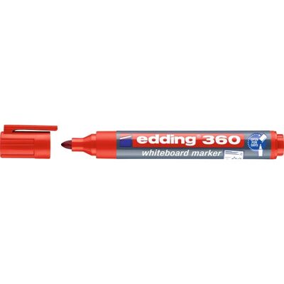 Edding 360 Whiteboard Marker Rød Edding 360 Whiteboard Marker Rød