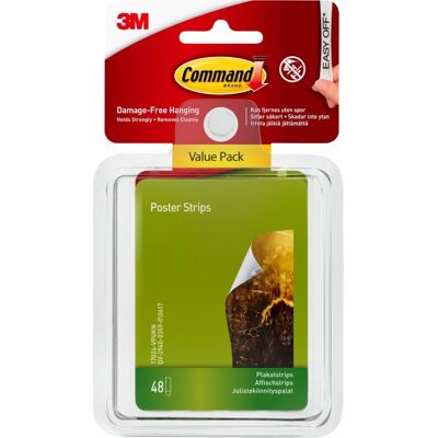 Command Plakatstrips 48 Stk. Command Plakatstrips 48 Stk.