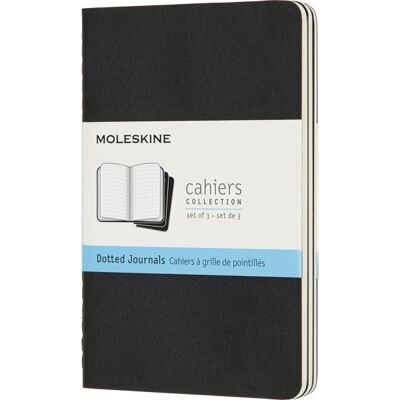 Moleskine Cahier Notesbog Pkt. Dot. Sort Moleskine Cahier Notesbog Pkt. Dot. Sort