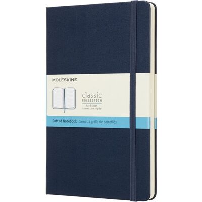 Moleskine Clas. H Notesbog L Dot. S.Blå Moleskine Clas. H Notesbog L Dot. S.Blå