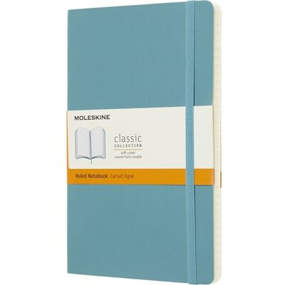 Moleskine Clas. S Notesbog L Linj. R.Blå Moleskine Clas. S Notesbog L Linj. R.Blå
