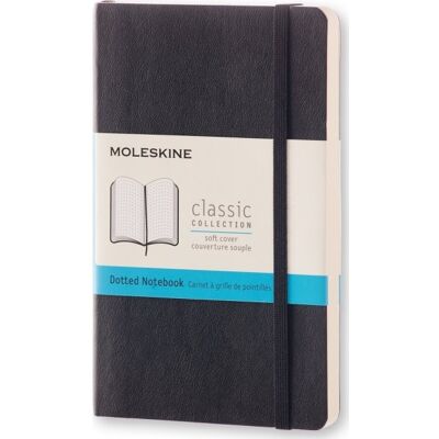Moleskine Clas. S Notesbog Pkt. Dot. Sort Moleskine Clas. S Notesbog Pkt. Dot. Sort