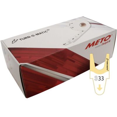 Meto T90 Købilletter Til Dispenser D900, Gul Meto T90 Købilletter Til Dispenser D900, Gul
