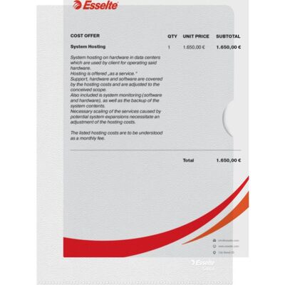 Esselte Chartek A5 115my 100 Stk. Esselte Chartek A5 115my 100 Stk.