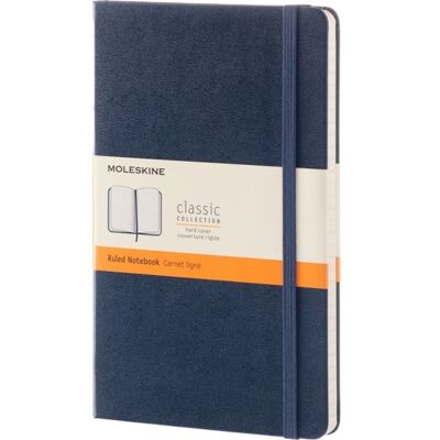 Moleskine Clas. H Notesbog L Linj. S.Blå Moleskine Clas. H Notesbog L Linj. S.Blå