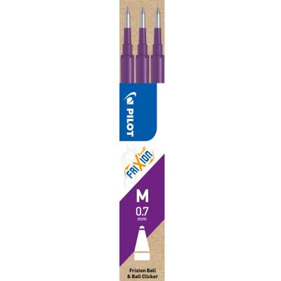 Pilot Frixion Refill M Violet 3 Stk. Pilot Frixion Refill M Violet 3 Stk.