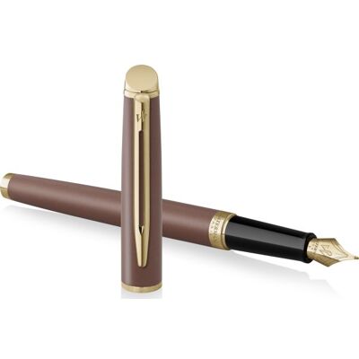 Waterman Hémisphère Copper Red Fyldepen F Waterman Hémisphère Copper Red Fyldepen F