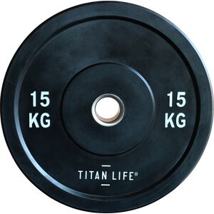 Titan Life Rubber Bumper Plate 15 Kg