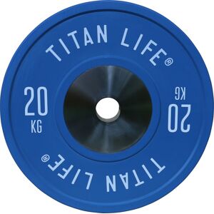 Titan Life Elite Bumper Plate, 20 Kg