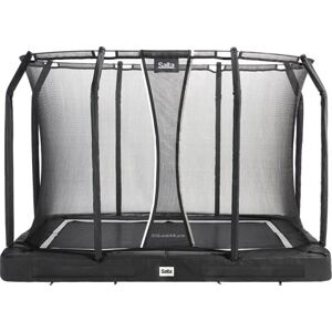 Salta Premium Ground Trampolin - Rektangulær, 214cm, Sort Salta Premium Ground Trampolin - Rektangulær, 214cm, Sort