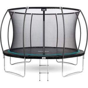 Salta Cosmos 427cm sort trampolines med sikkerhedsnet og stige Salta Cosmos 427cm sort trampolines med sikkerhedsnet og stige