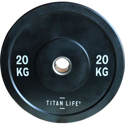 Titan Life Rubber Bumper Plate 20 Kg Titan Life Rubber Bumper Plate 20 Kg
