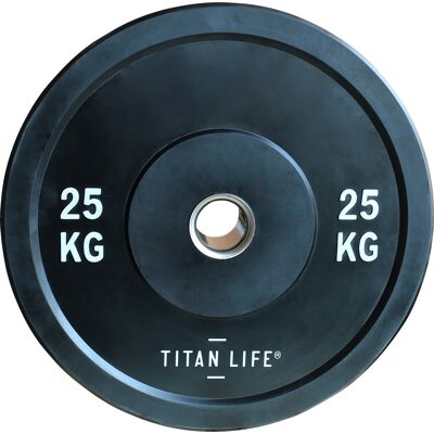 Titan Life Rubber Bumper Plate 25 Kg Titan Life Rubber Bumper Plate 25 Kg