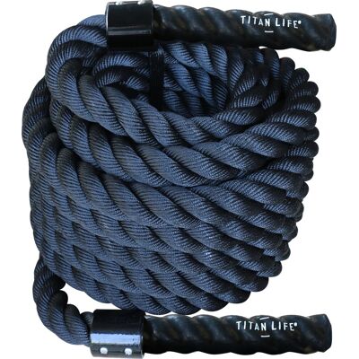 Titan Life Gym Rope, Sort, 12m Titan Life Gym Rope, Sort, 12m