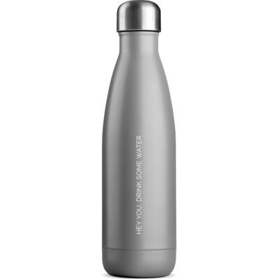 JobOut Burde Vandflaske Matte Grey, 0,5 L JobOut Burde Vandflaske Matte Grey, 0,5 L