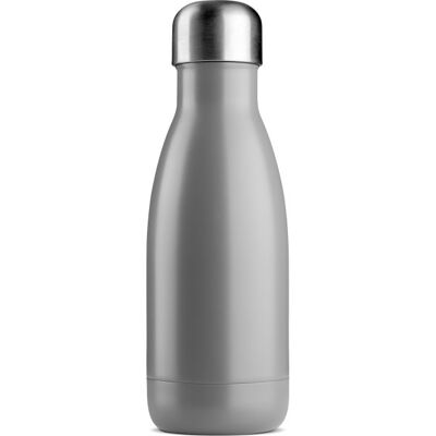 JobOut Burde Vandflaske Mini, Matte Grey, 0,28 L JobOut Burde Vandflaske Mini, Matte Grey, 0,28 L