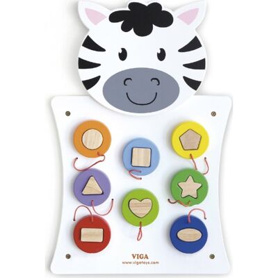 Viga Aktivitetstavle Med Zebra Viga Aktivitetstavle Med Zebra