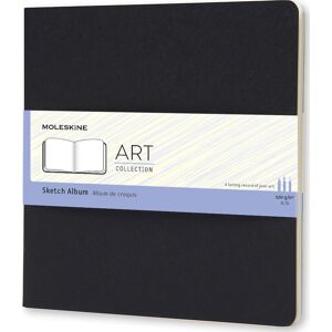 Moleskine Art Sketch Album   19x19 Cm   Sort