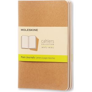 Moleskine Cahier Notesbog   Pkt.   Blan.   Kraft