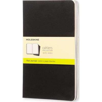 Moleskine Cahier Notesbog L Blan. Sort Moleskine Cahier Notesbog L Blan. Sort