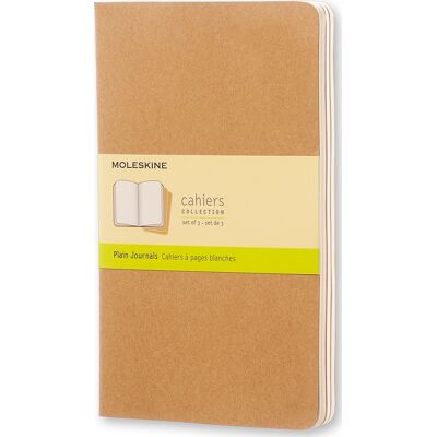 Moleskine Cahier Notesbog L Blan. Kraft Moleskine Cahier Notesbog L Blan. Kraft